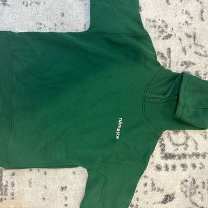 Green namaste cute sweatshirt